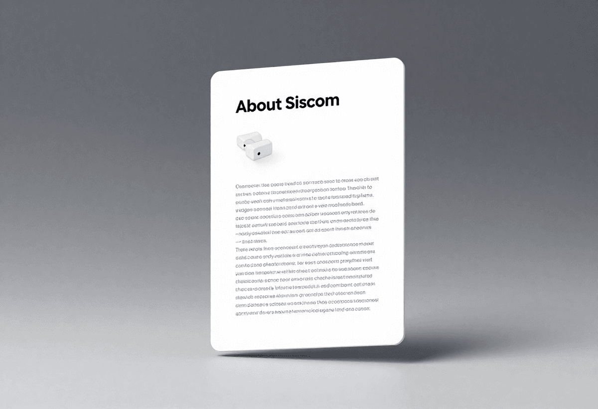 About Siscom