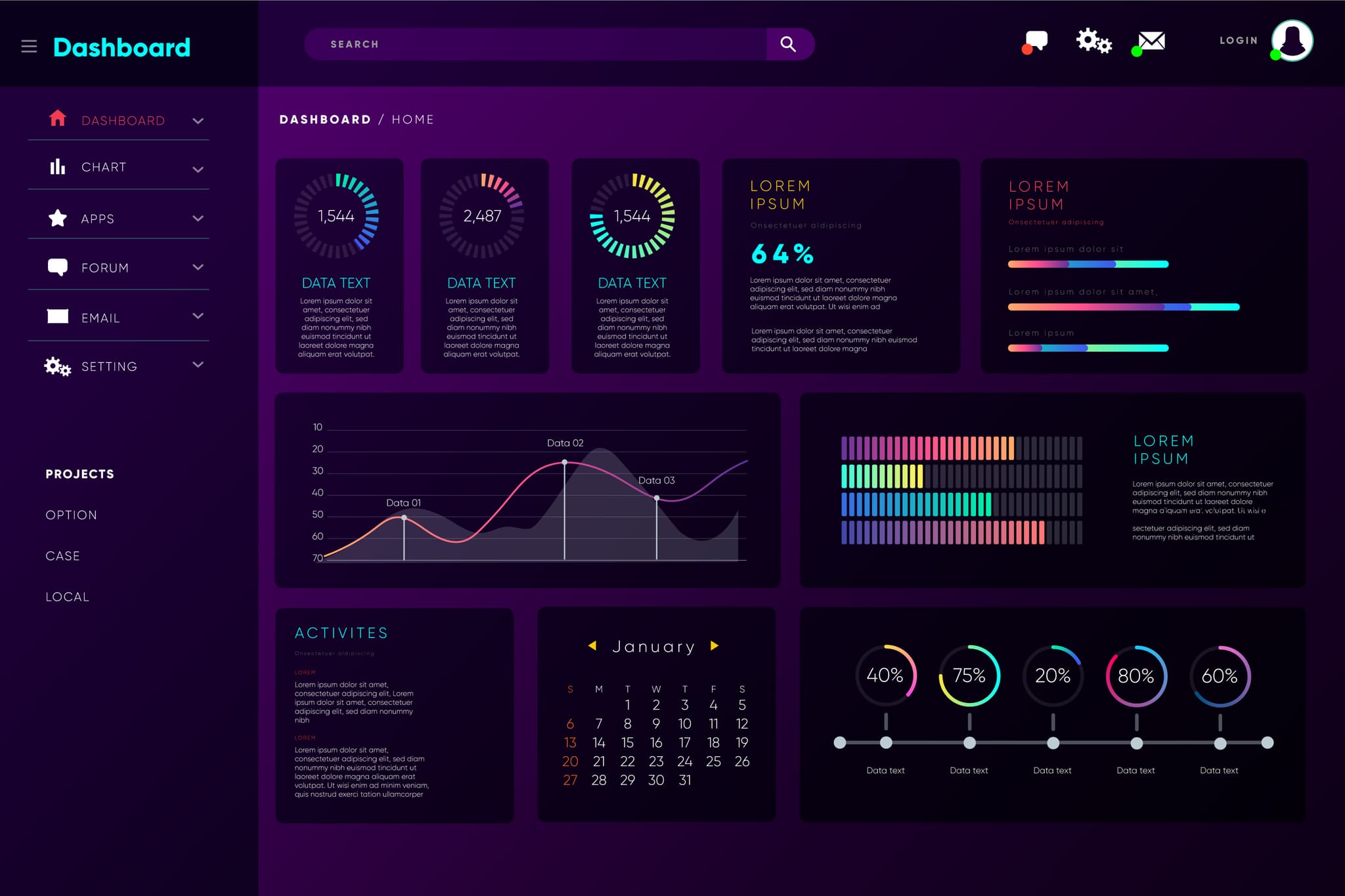 Society Management App Interface